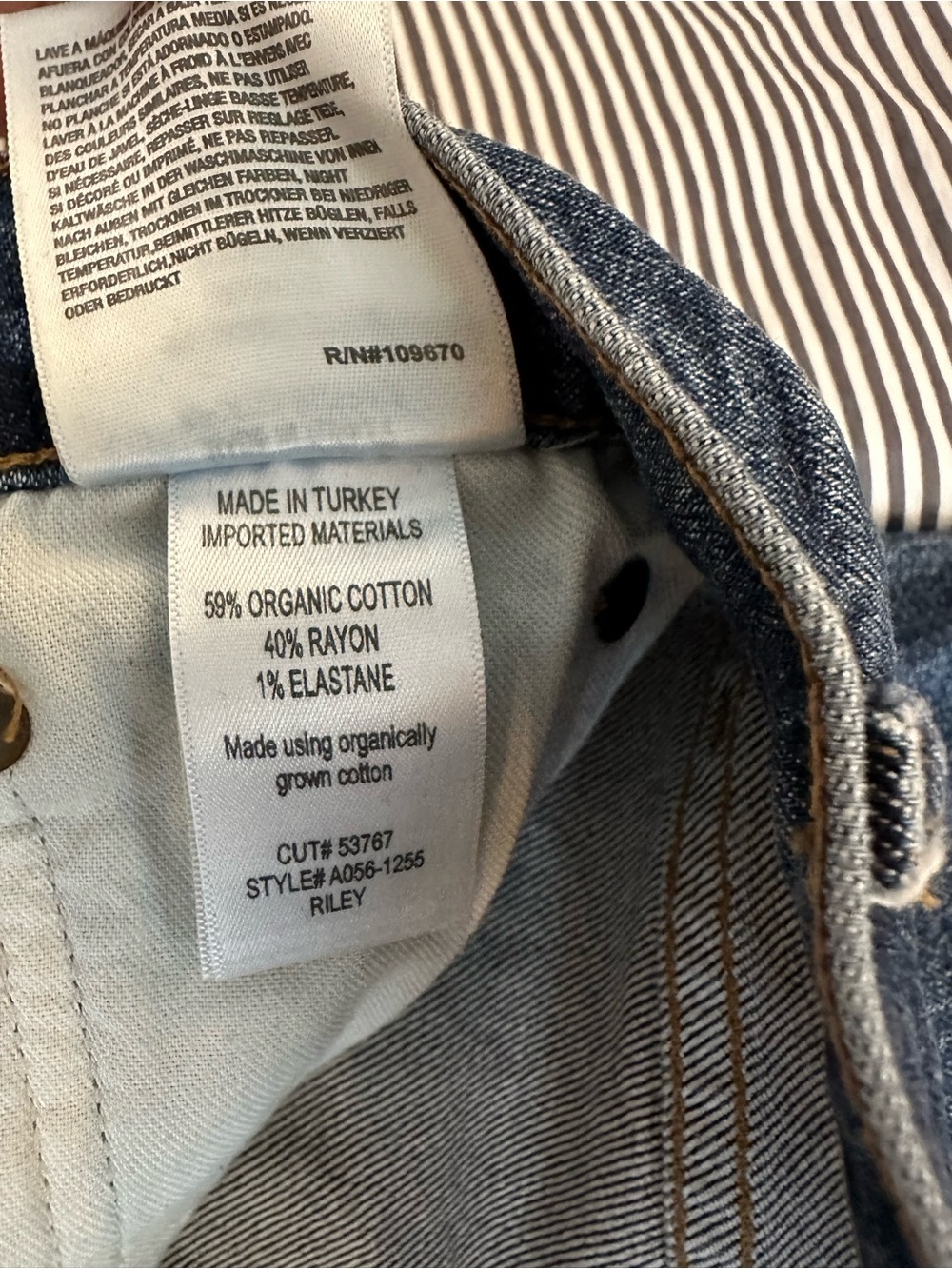Agolde Slim Riley Jeans - Picture 6 of 6